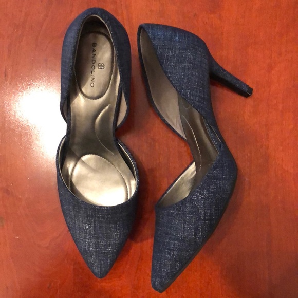 Blue Bandolino Heels - Picture 1 of 1